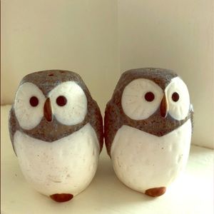 Owl Salt and Pepper Shakers